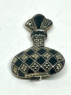 Vintage Judith Jack Marcasite Brooch